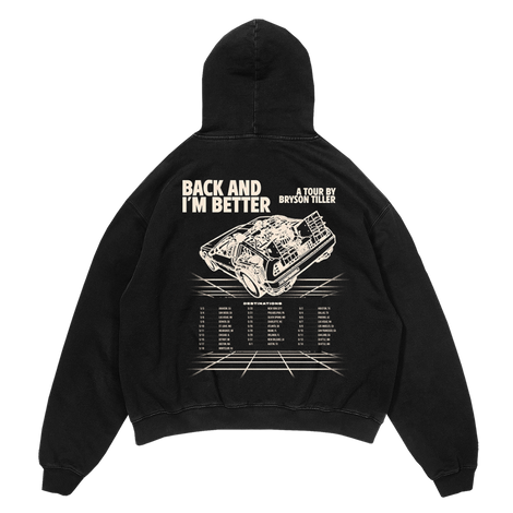 Back And I'm Better Tour Hoodie Back
